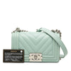 Chanel Small Chevron Caviar Boy Flap Secondhand