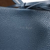 The Row Park Tote Small Leather Shoulder bag in Blue Secondhand