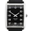 Tom Ford N.001 TFT001003 00276 SS & Leather QZ Watch with Black Dial Secondhand