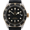 Tudor Black Bay S&G 79733N 1682483 SS Rubber x SS AT Watch with Black Dial Secondhand