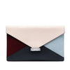 Celine Calfskin and Pony Hair Diamond Clutch Secondhand