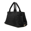 Prada Canvas Canapa Logo Satchel Secondhand