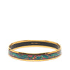 Hermès Narrow Enamel Cloisonne Bangle 65 Secondhand