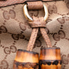 Gucci GG Canvas Bamboo Tassel Tote Secondhand