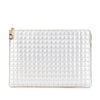 Celine Quilted Metallic Calfskin C Charm Pouch Secondhand