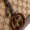 Gucci Medium GG Canvas Charm Dome Satchel Secondhand