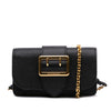 Secondhand Burberry Mini Soft Grain Calfskin Buckle Crossbody