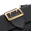 Secondhand Burberry Mini Soft Grain Calfskin Buckle Crossbody