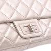 Chanel Reissue 2.55 Metallic Lambskin Clutch With Chain Secondhand