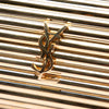Saint Laurent Ribbed Acrylic and Lambskin Fringe Monogram Opium Box Bag Secondhand