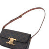 Celine Triomphe Coated Canvas Claude Shoulder Bag Secondhand
