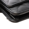 Chanel CC Quilted Caviar Wallet on Chain Secondhand