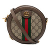 Gucci Mini GG Supreme Web Ophidia Round Crossbody Secondhand