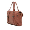 Bottega Veneta Nappa Intrecciato Flap Satchel Secondhand