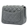 Chanel Mini Square Classic Metallic Lambskin Single Flap Secondhand