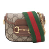 Gucci Mini GG Supreme Web Horsebit 1955 Satchel Secondhand