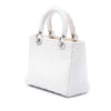 Dior Medium Embroidered Canvas Cannage Lady D Lite Secondhand