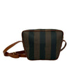 Fendi Pequin Coated Canvas Crossbody Secondhand