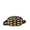 Gucci GG Marmont Matelasse Leather Animalier Belt Bag Secondhand