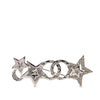 Chanel CC Brass and Strass Star and Moon Pin Brooch Secondhand