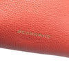 Burberry Medium Leather and House Check Canvas Banner Satchel Secondhand