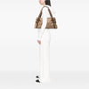 Ferragamo Gancini Canvas Shoulder Bag Secondhand