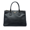 Prada Medium Saffiano Lux Galleria Double Zip Satchel Secondhand