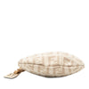 Secondhand Fendi Zucchino Canvas Kiss Lock Coin Purse