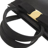 Ferragamo Lizard Embossed Leather Vara Bow Satchel Secondhand