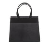 Ferragamo Lizard Embossed Leather Vara Bow Satchel Secondhand