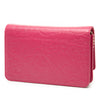 Chanel CC Embossed Lambskin Camellia Wallet On Chain Secondhand