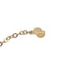 Dior Gold Plated CD Logo Pendant Necklace Secondhand