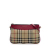 Burberry Haymarket Check Nylon Peyton Crossbody Secondhand