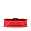 Secondhand Chanel Old Medium Lambskin Embossed Cube Boy Flap