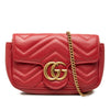 Gucci Mini GG Marmont Matelasse Leather Flap Crossbody Secondhand