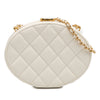 Chanel CC Quilted Lambskin Frame Vanity Case Secondhand