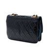 Chanel Quilted Patent and Goatskin CC Eyelet Wallet On Chain Secondhand