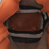Burberry Medium Mega Check Canvas and Calfskin Chevron Ashby Bucket Secondhand