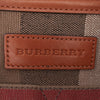 Burberry Medium Mega Check Canvas and Calfskin Chevron Ashby Bucket Secondhand