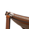 Burberry Medium Mega Check Canvas and Calfskin Chevron Ashby Bucket Secondhand