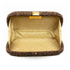 Secondhand Bottega Veneta Nylon Leopard Print Box Clutch