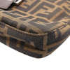 Fendi Canvas Zucca Shoulder Bag Secondhand