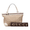 Gucci GG Canvas Web Mayfair Tote Secondhand