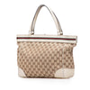 Gucci GG Canvas Web Mayfair Tote Secondhand