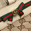 Gucci GG Canvas Web Mayfair Tote Secondhand