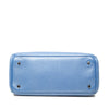 Dior Mini Metallic Pebbled Calfskin Diorissimo Satchel Secondhand