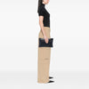 Bottega Veneta Intrecciato Trimmed Leather Clutch Secondhand
