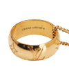 Secondhand Louis Vuitton Gold Plated Monogram Charms Necklace