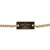 Secondhand Louis Vuitton Gold Plated Monogram Charms Necklace