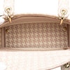 Dior Medium Embroidered Canvas Houndstooth Lady D Lite Secondhand